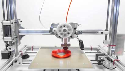 A production printer is designed to reliably print